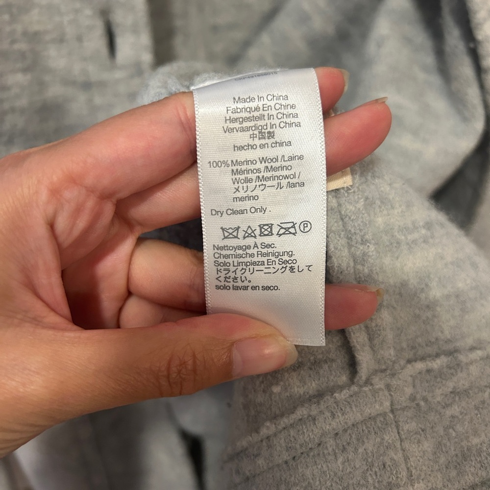 Madewell Boiled Merino Wool Sweater Shirt Jacket - Picture 10 of 12